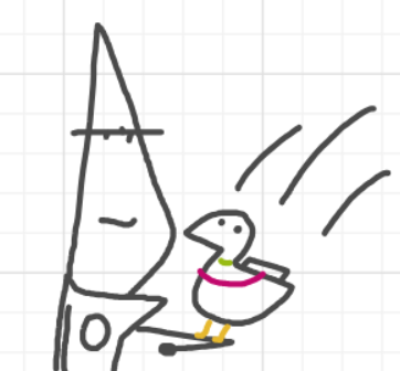 A panel from Ready Oar Knot, episode three of the Board Boards object show by Furretwalk/WalkingFurret.